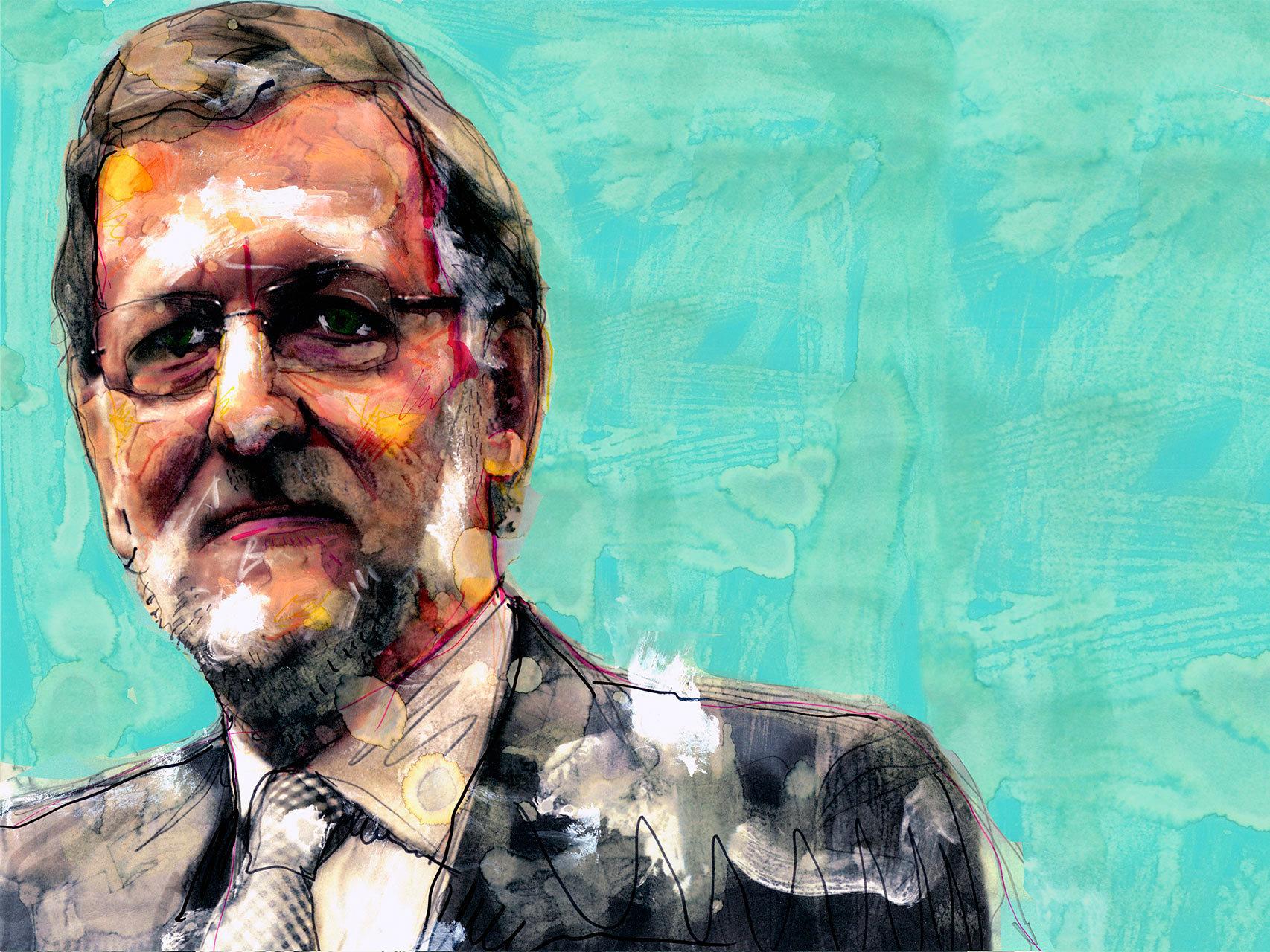 Retrato de Mariano Rajoy.