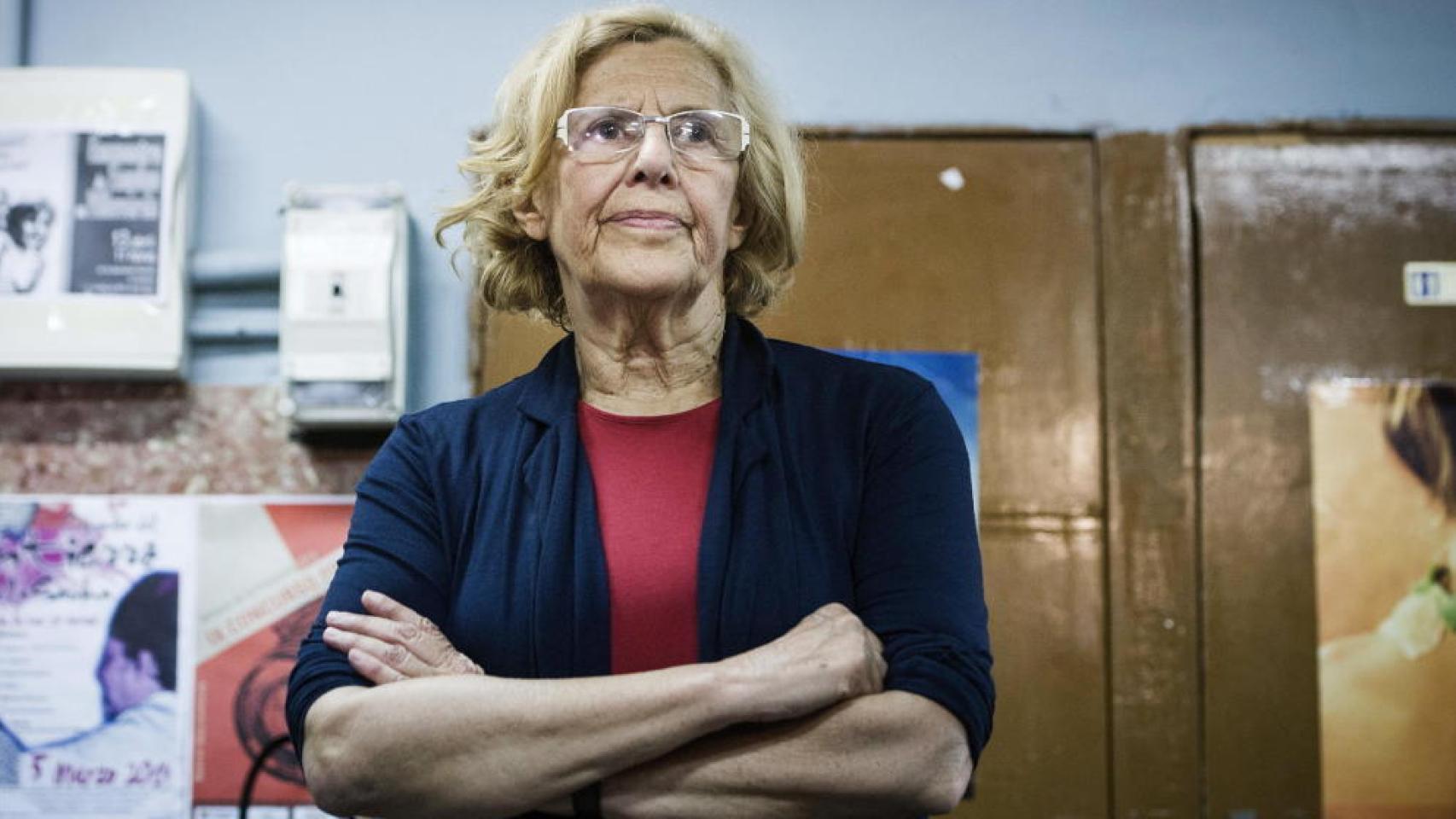 La alcaldesa de Madrid, Manuela Carmena.