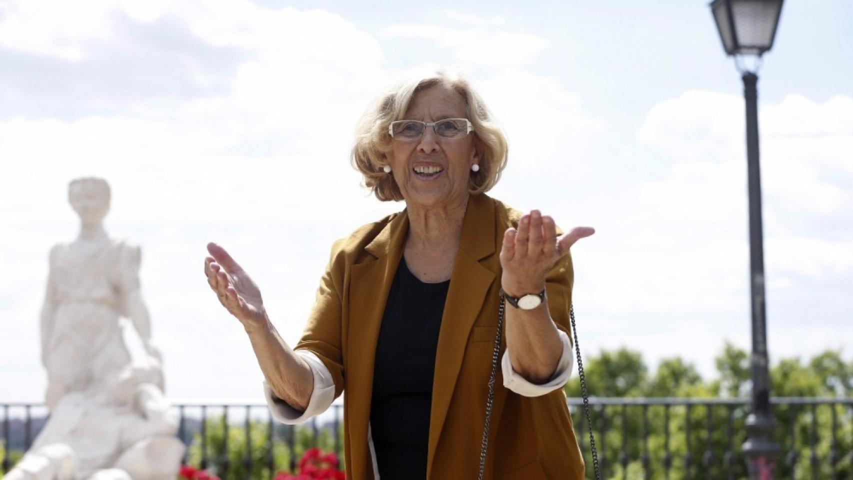 La alcaldesa de Madrid, Manuela Carmena.