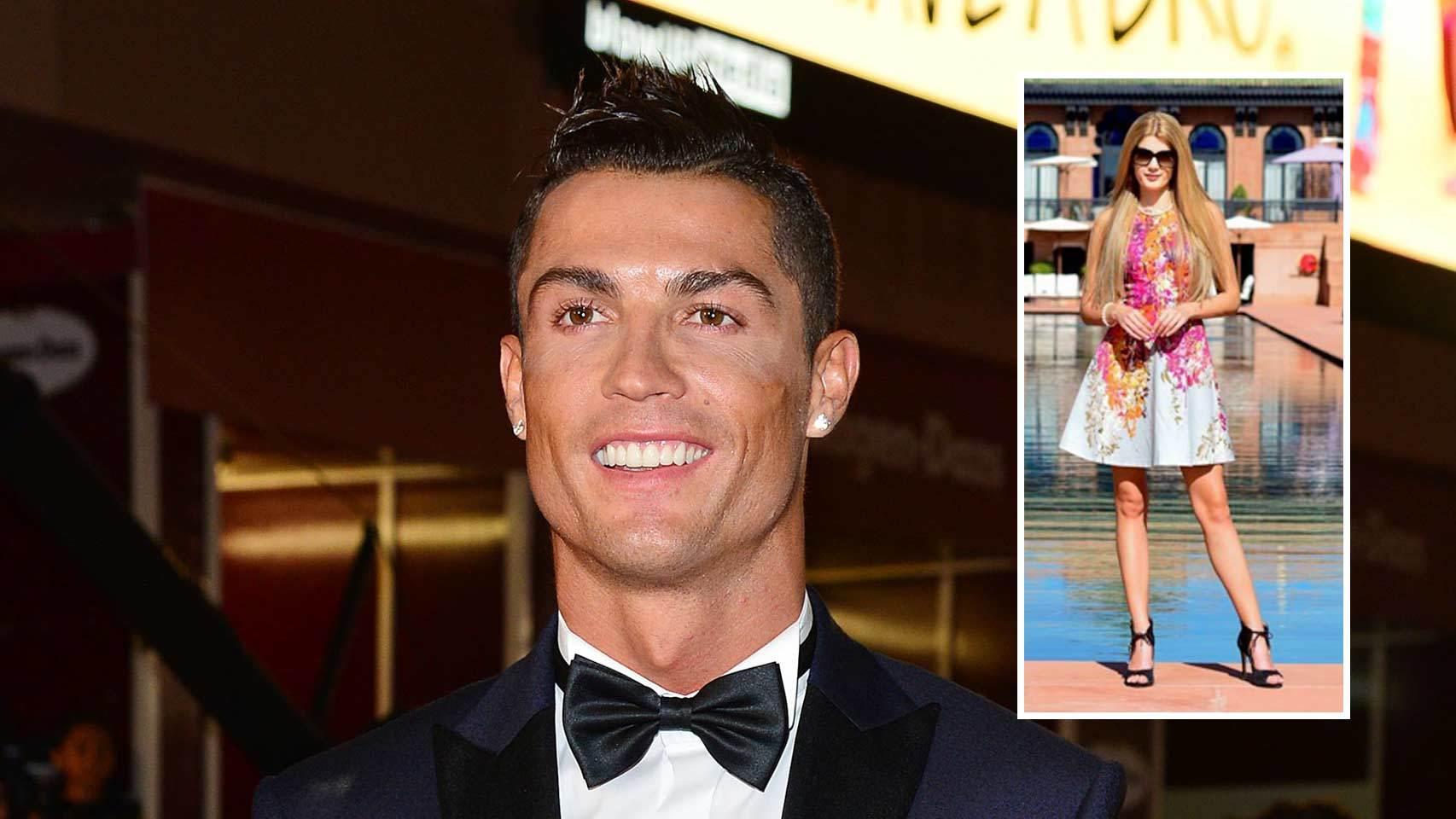 El futbolista portugués estaría saliendo con esta modelo que conoció en Marruecos