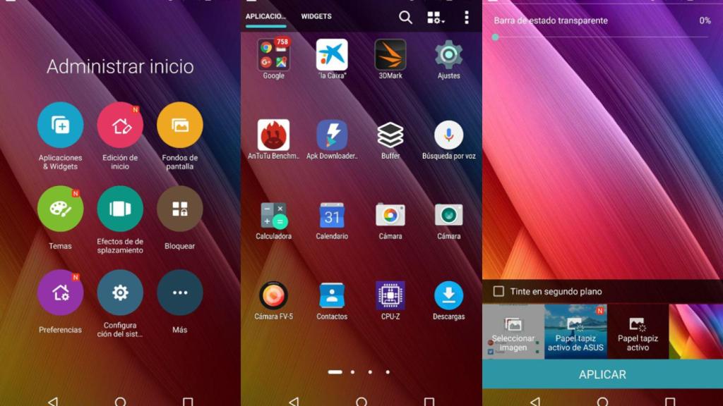 Asus Zen UI, prueba el launcher mejor valorado de Google Play
