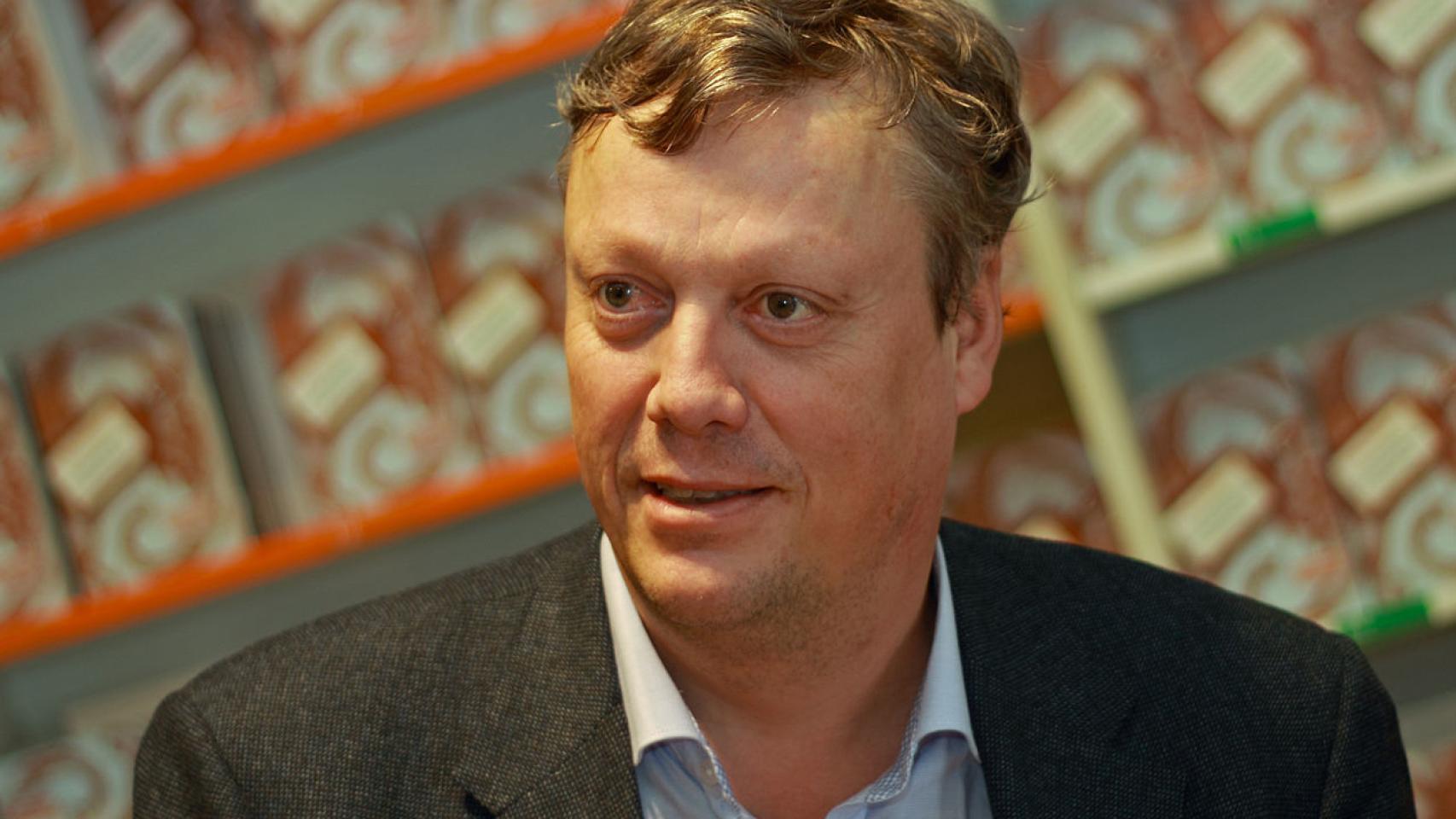 El reconocido autor sueco.