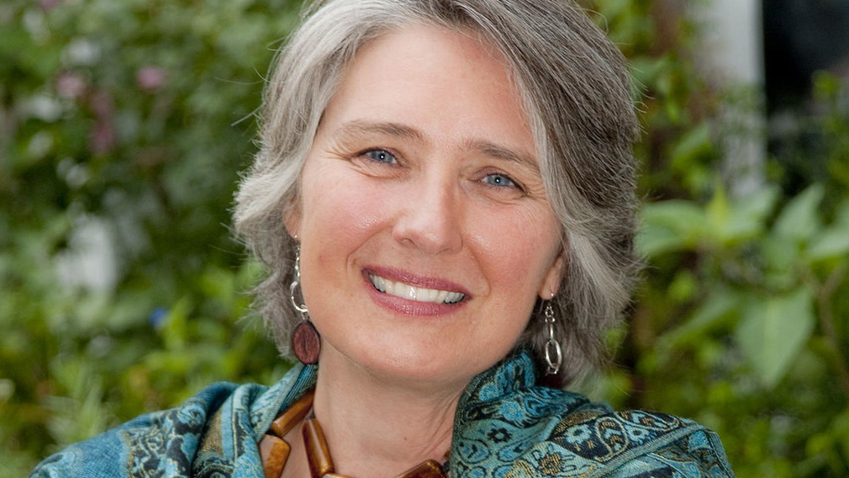 La escritora canadiense.