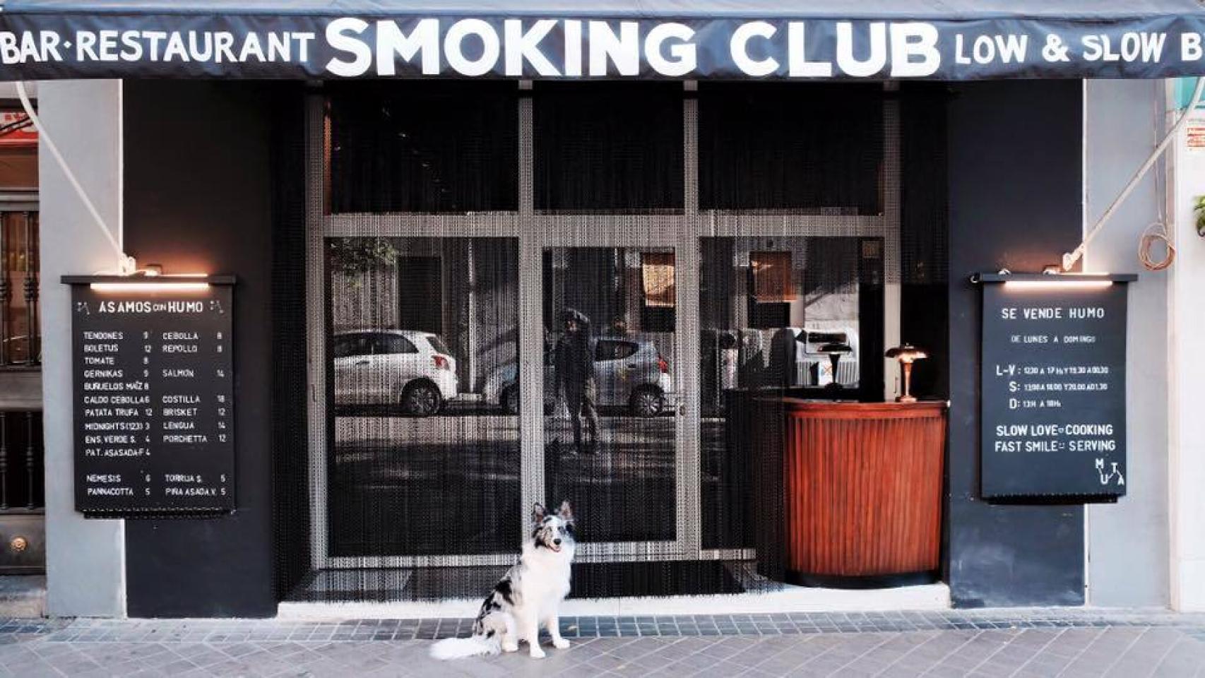 La entrada del Bar Muta en la madrileña calle Ponzano.