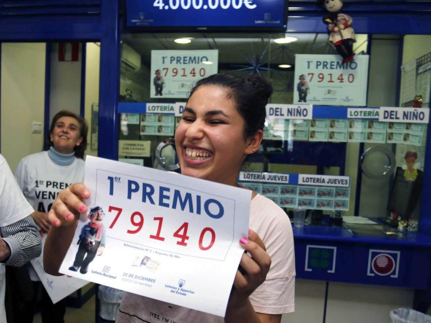 El Gordo (79.140) sonríe a Roquetas de Mar