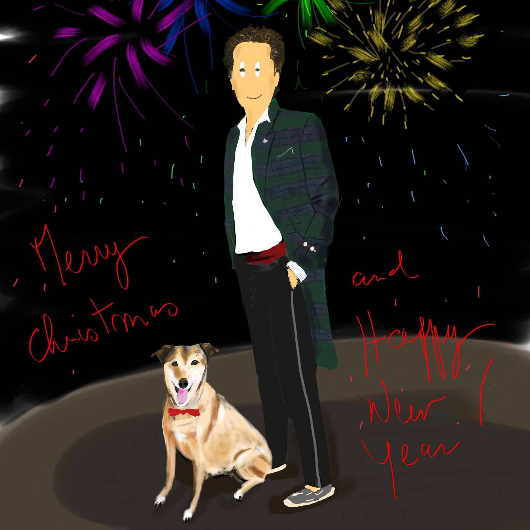 La felicitación navideña del decorador Luis Galliussi