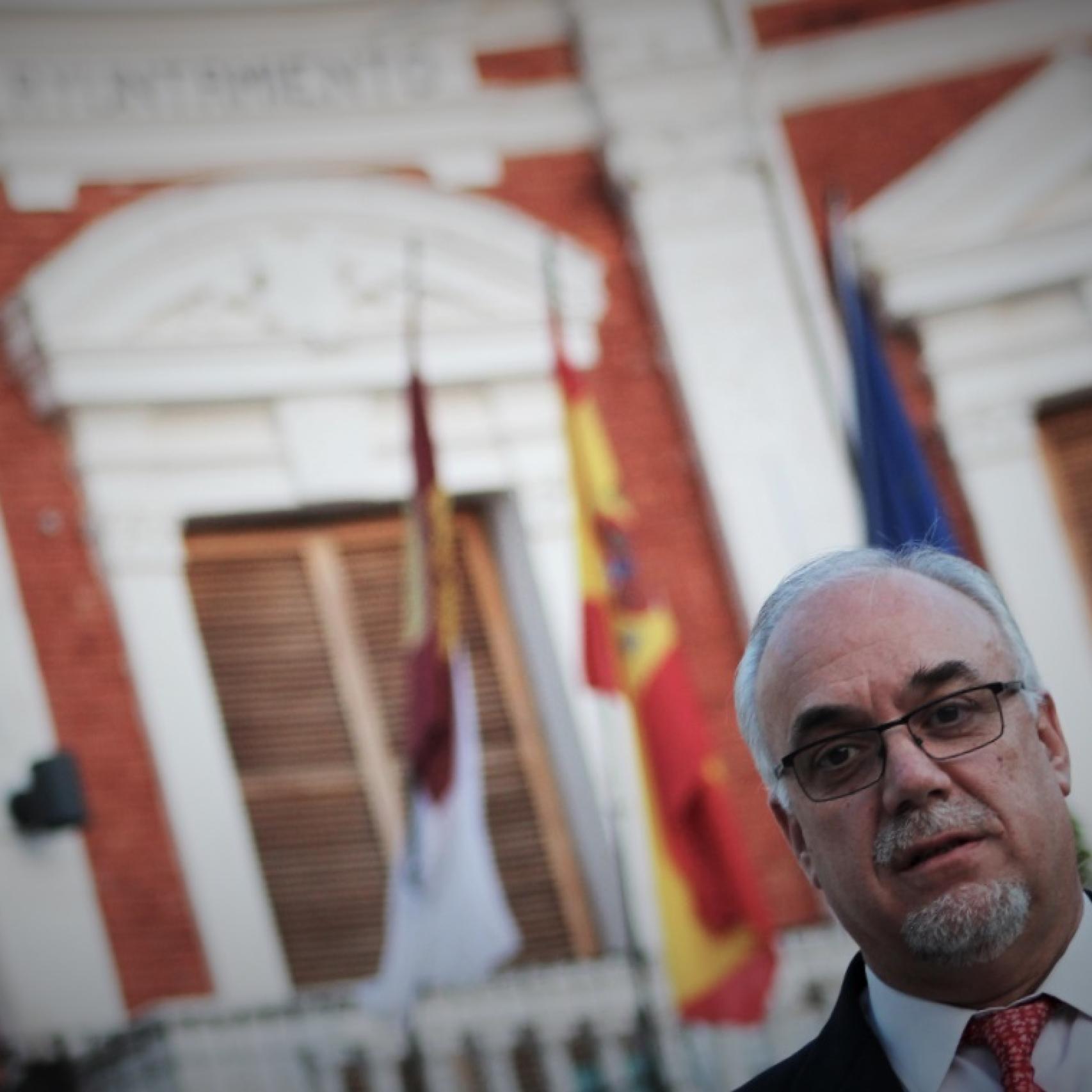 Julián Nieva, alcalde de Manzanares.