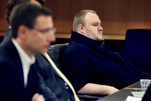 Kim Dotcom Attends Court For Extradition Hearing