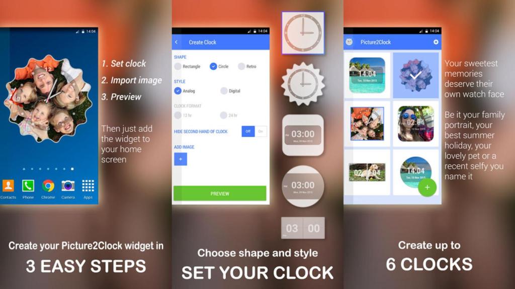Crea fantásticos widgets personalizados con tus mejores fotos