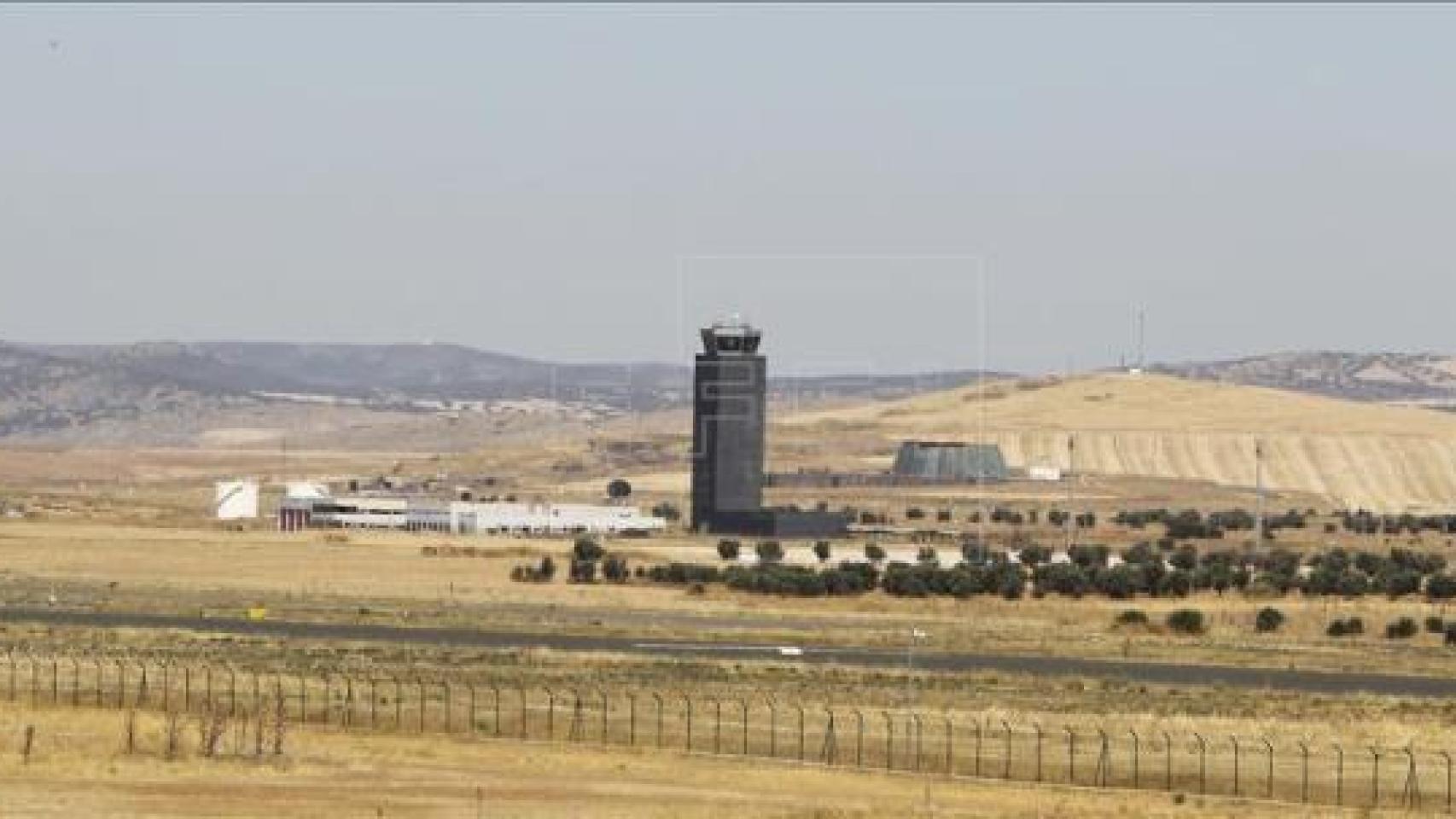 Vista del aeropuerto de Ciudad Real.