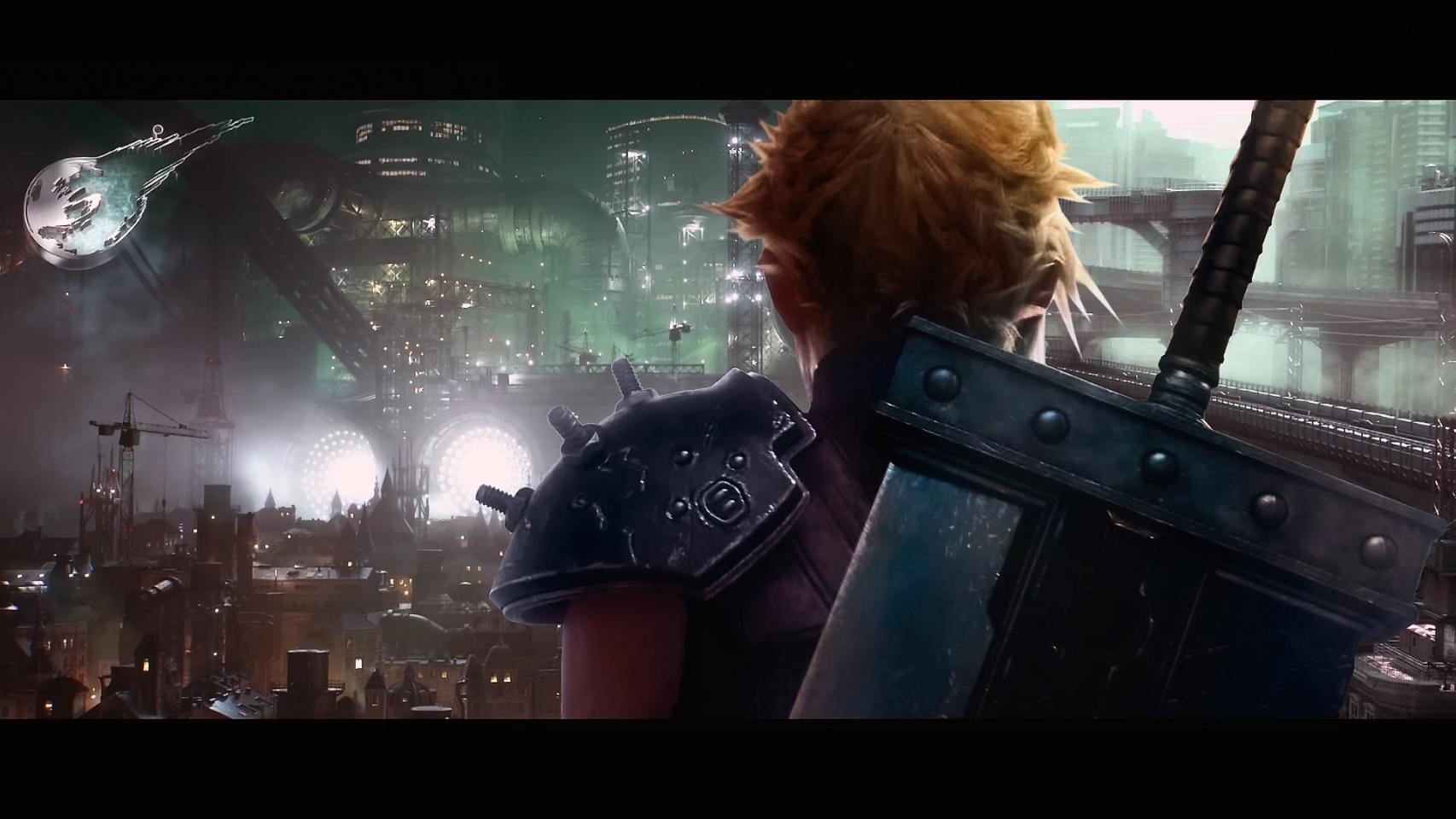 Imagen del 'remake' de Final fantasy VII.