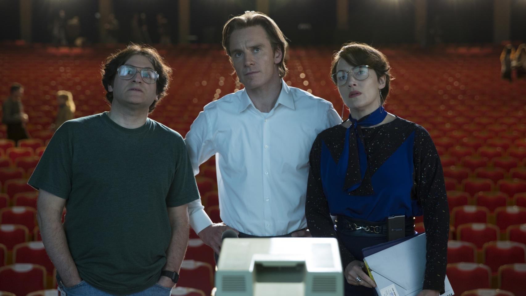 Michael Fassbender, Kate Winslet y Michael Stuhlbarg, en el nuevo filme