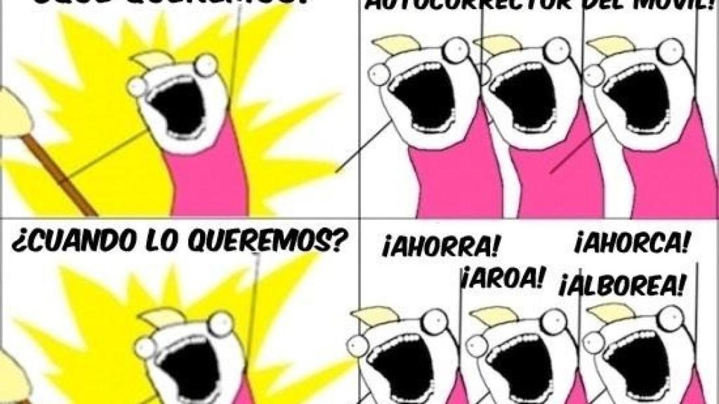 Así puede arruinarte la vida el autocorrector con algo que no estabas diciembre