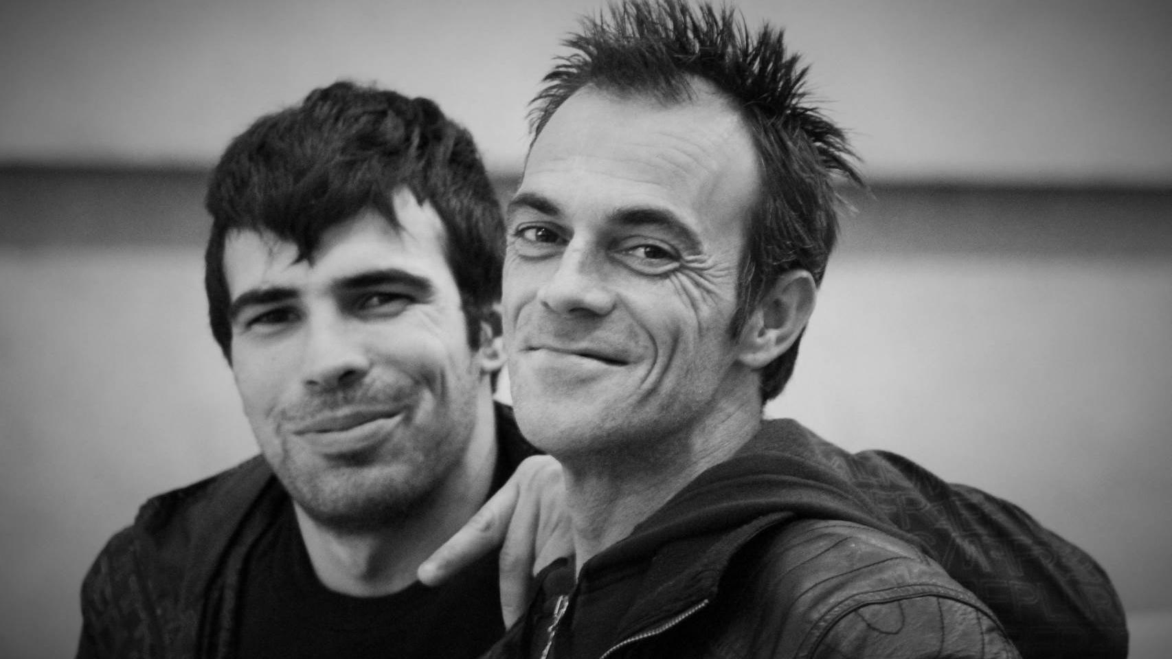 Jose Silva y Francisco Angelico, dos de los invitados en el Palacio de Cibeles.