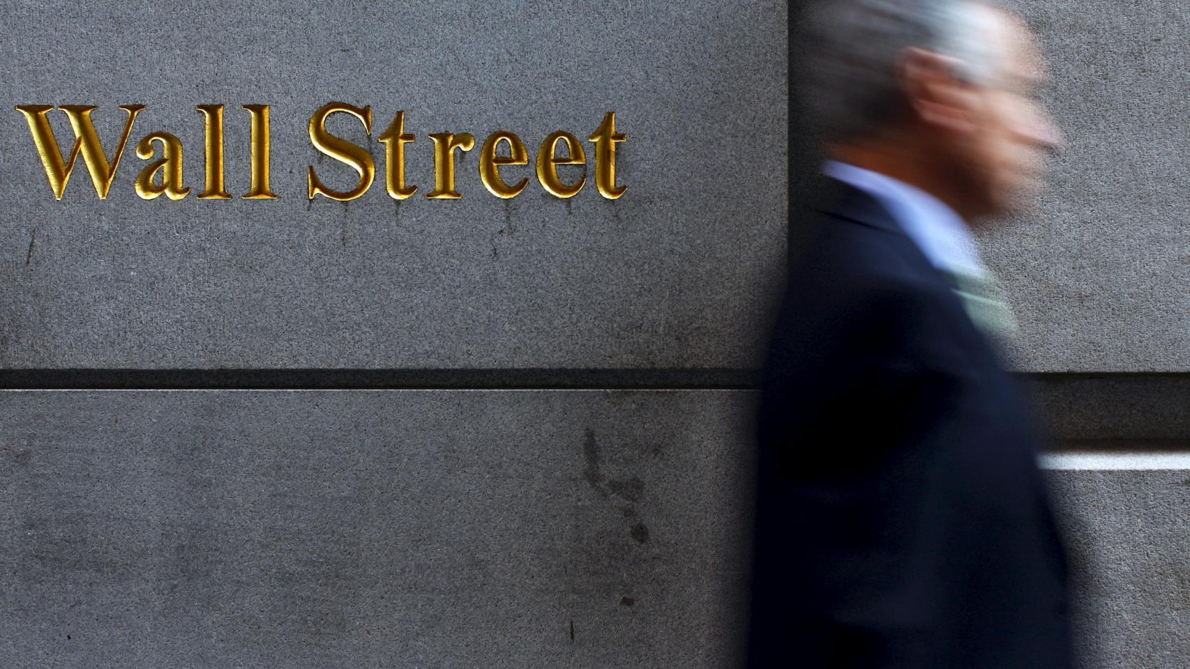 Exterior de la bolsa de Nueva York