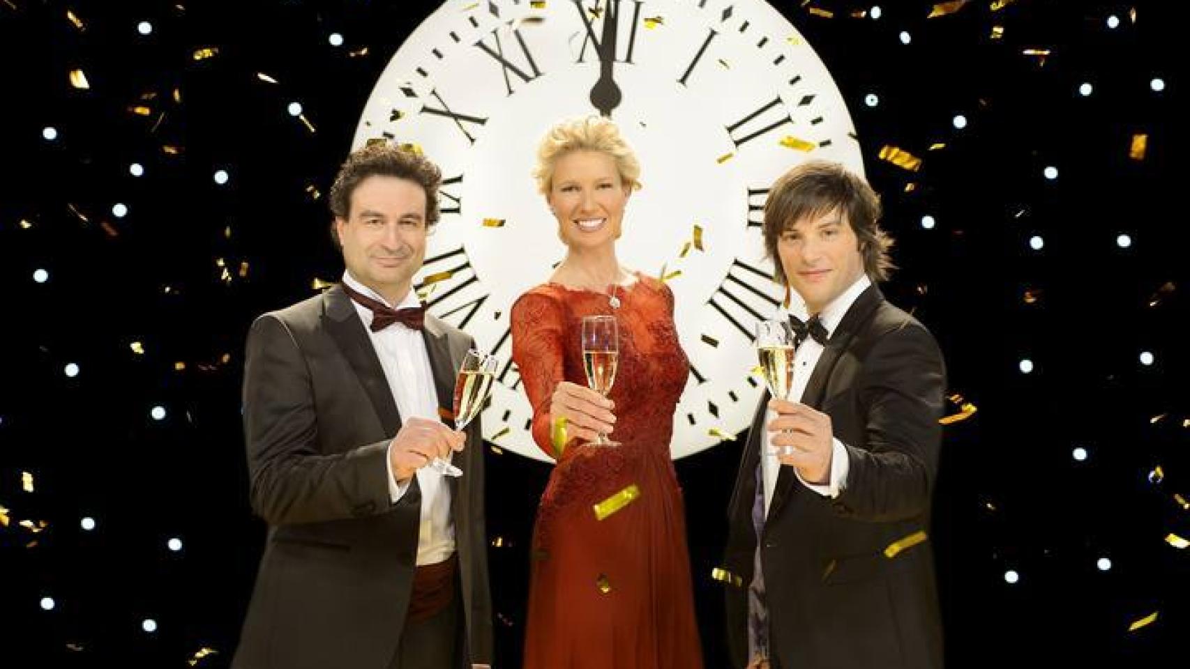 Anne Igartiburu es la que más veces ha despedido el año para TVE