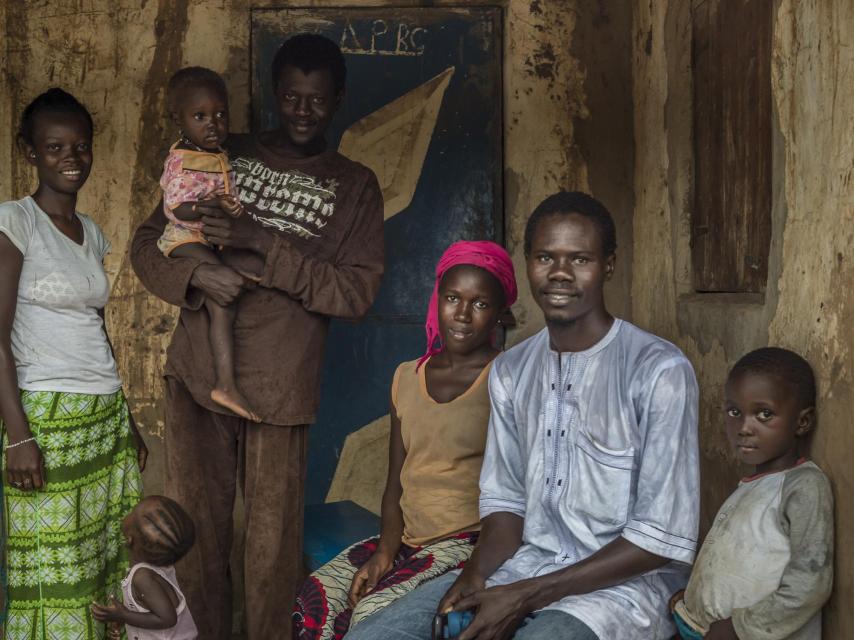 La familia de Keba perdió a un miembro ahogado en el Mediterráneo.