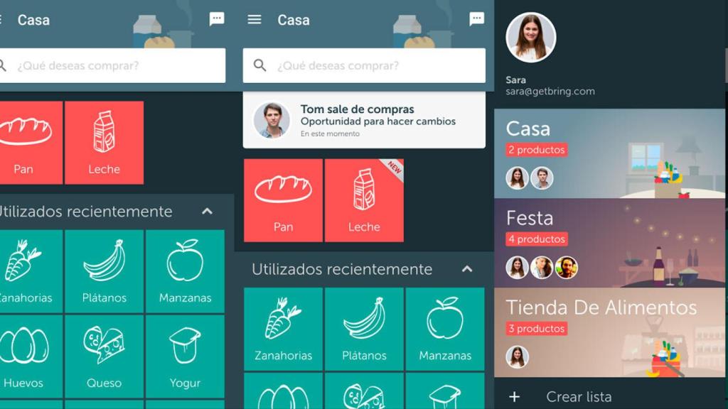 ¡Por fin tenemos una aplicación útil para hacer una lista de la compra compartida!
