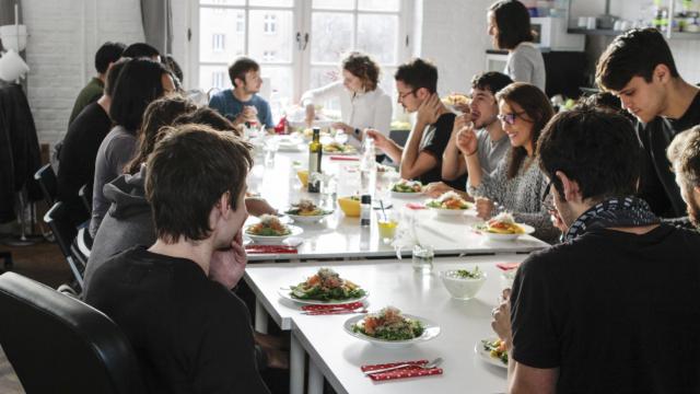 El equipo de 8fit, la empresa fundada por Villalba.