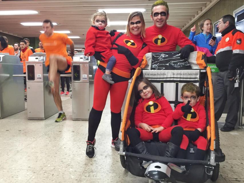 La familia Jiménez.