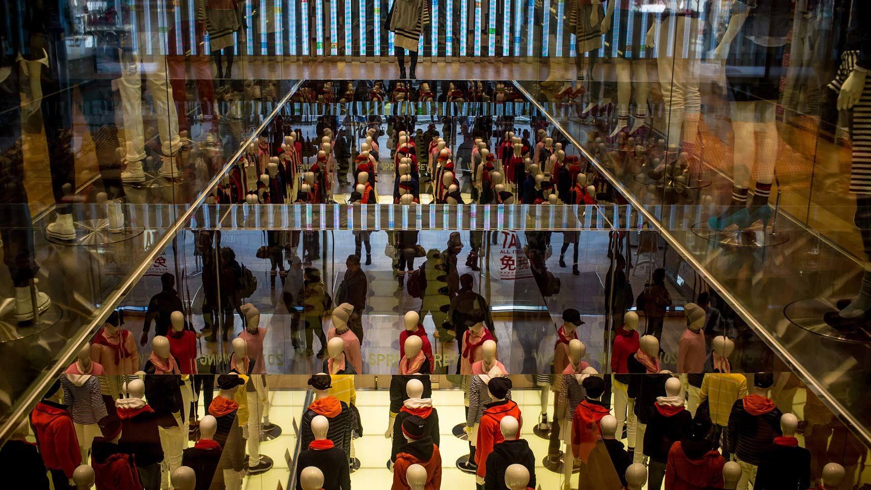 Exterior de un establecimiento de la cadena Uniqlo