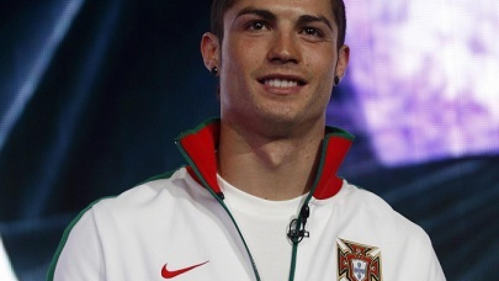 Cristiano Ronaldo en la presentación de las botas Mercurial de Nike