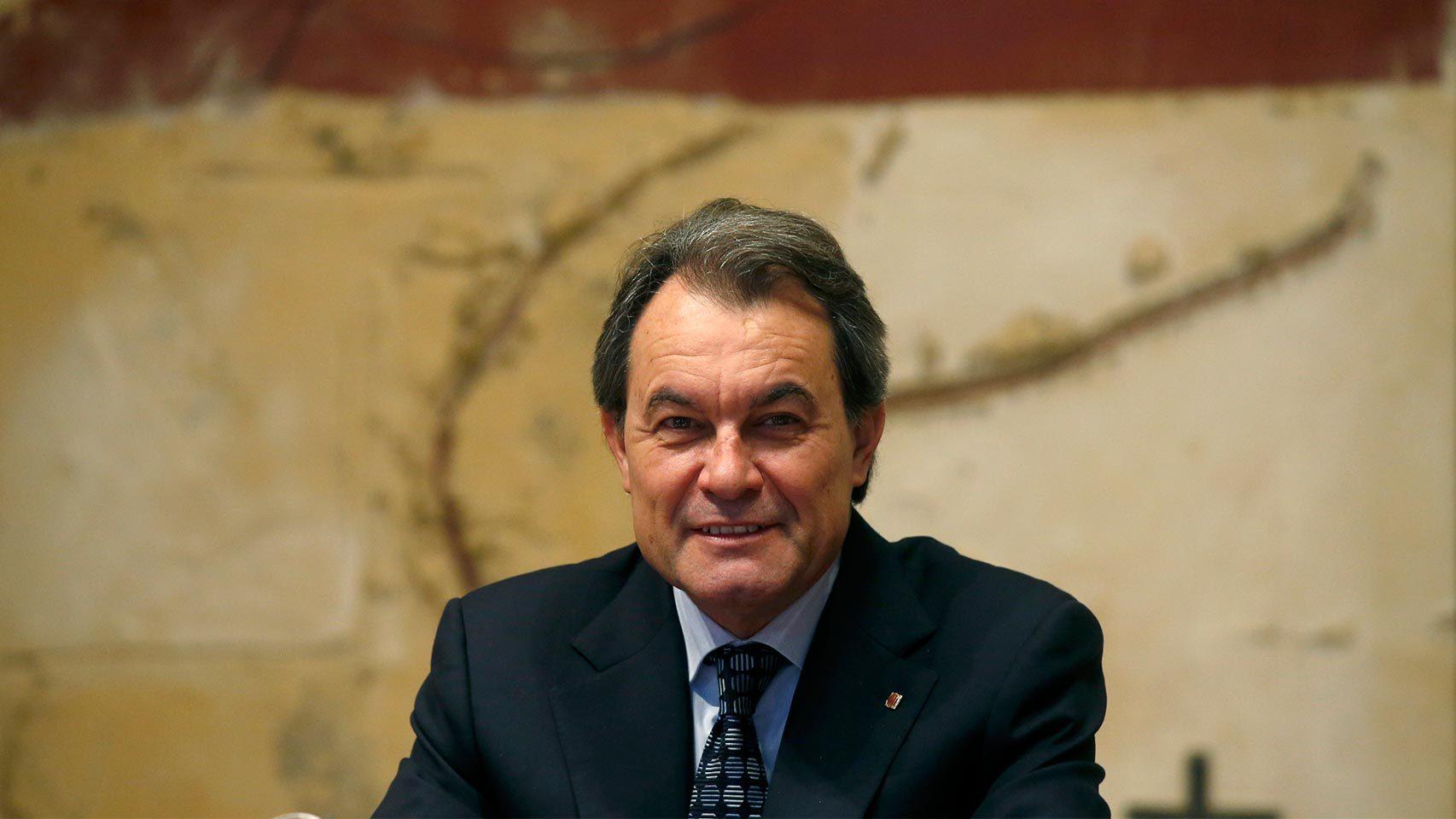 Artur Mas, durante la reunión semana del Govern.