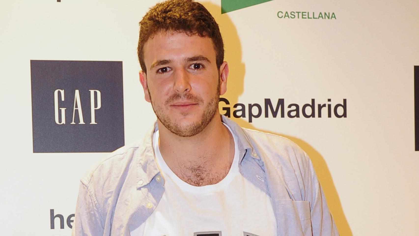 Alessandro Lequio Jr durante un acto de la firma GAP para El Corte Inglés