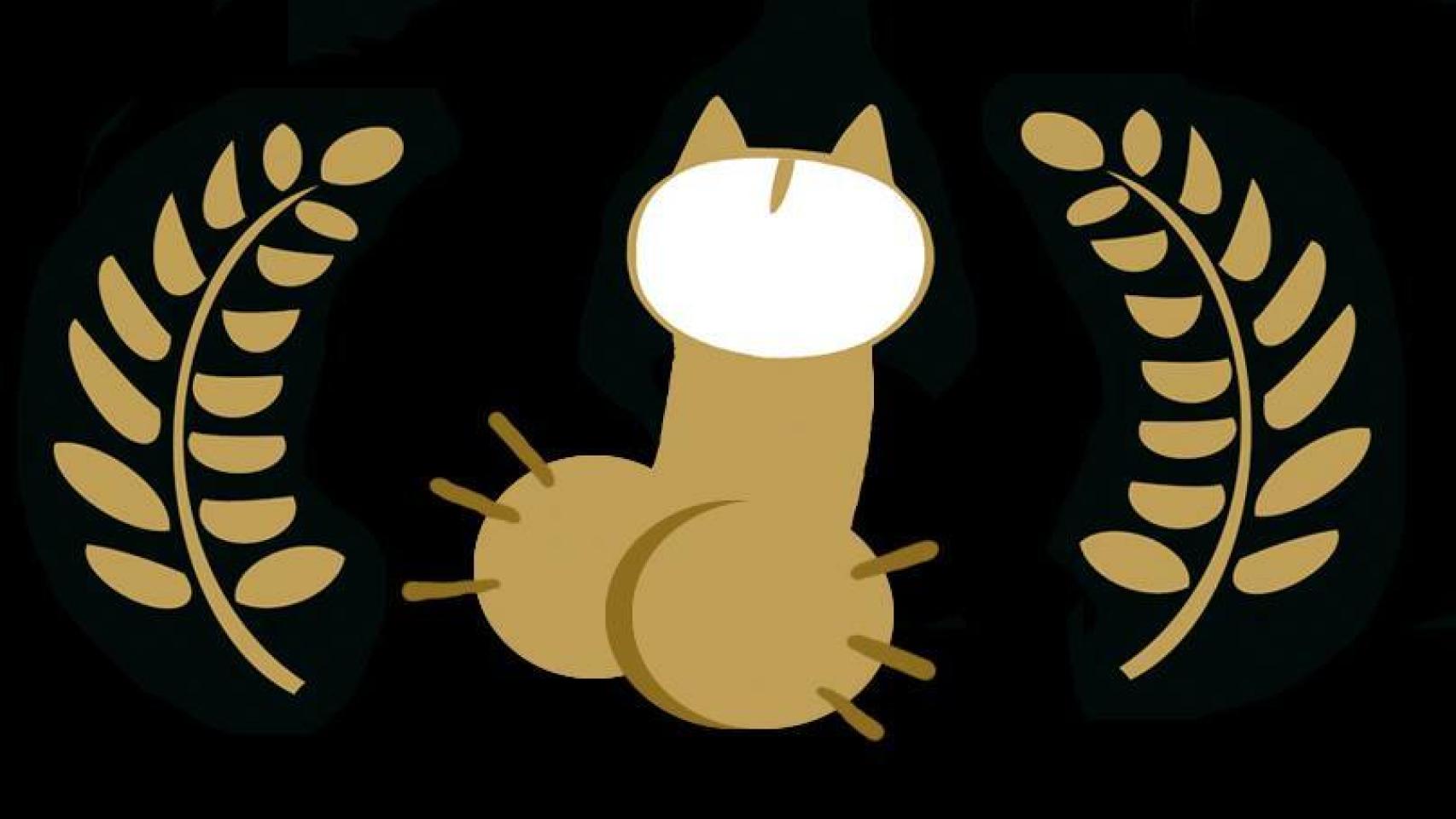 El dibujo de Pochet Philippe, una parodia a la mascota del Festival.