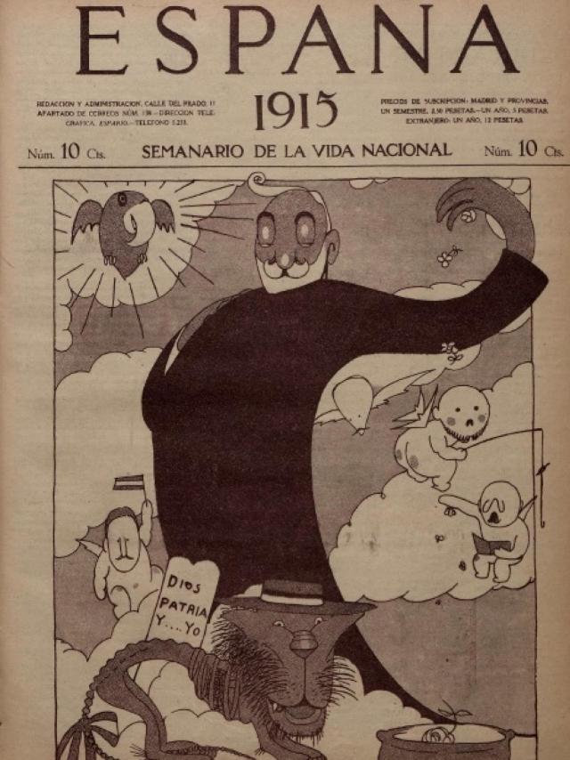 Portada de la revista España.