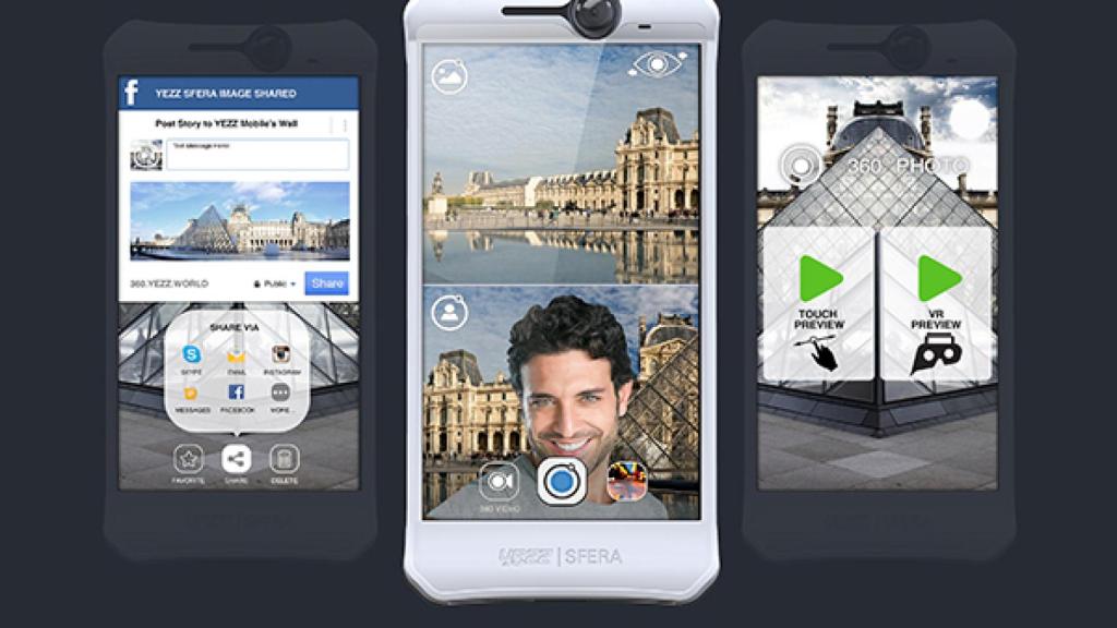 Yezz Sfera, el teléfono perfecto para la realidad virtual