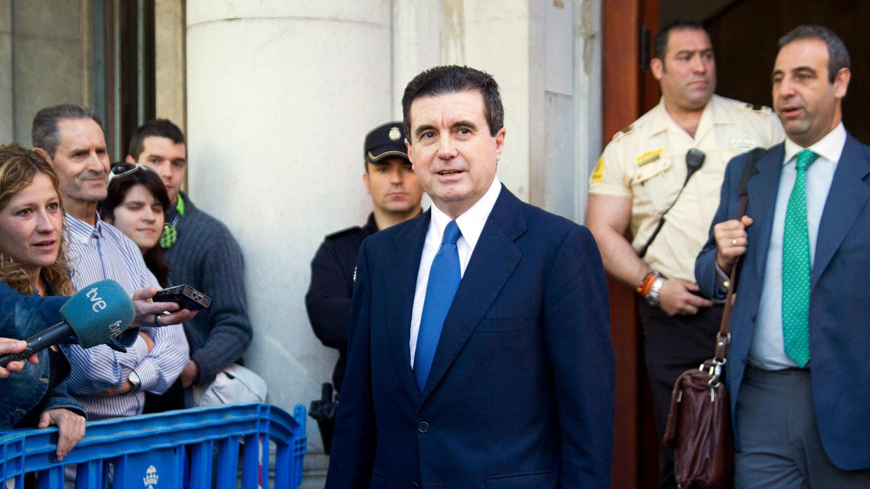 Jaume Matas durante el juicio por el caso Palma Arena en 2012.