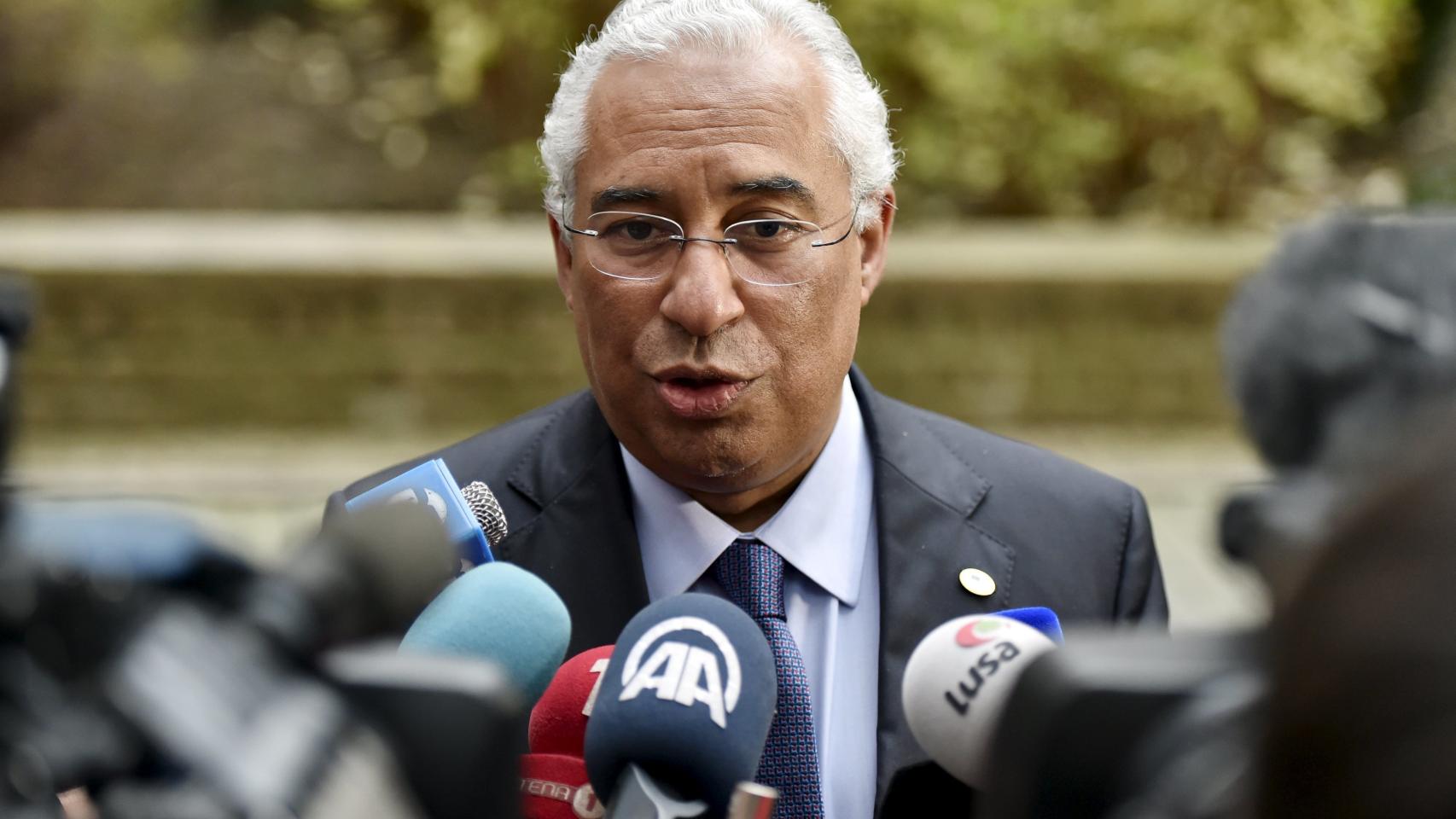 El primer ministro de Portugal Antonio Costa en Bruselas/Eric Vidal/Reuters