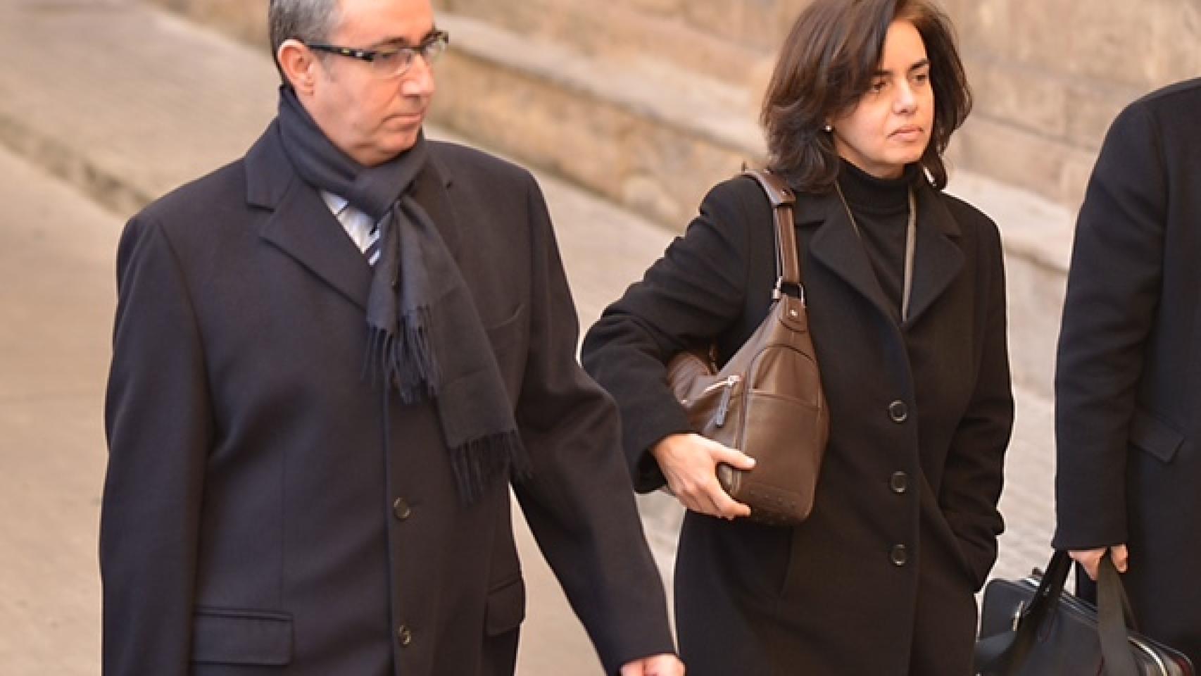 Ana Mª Tejeiro junto a su esposo, Diego Torres