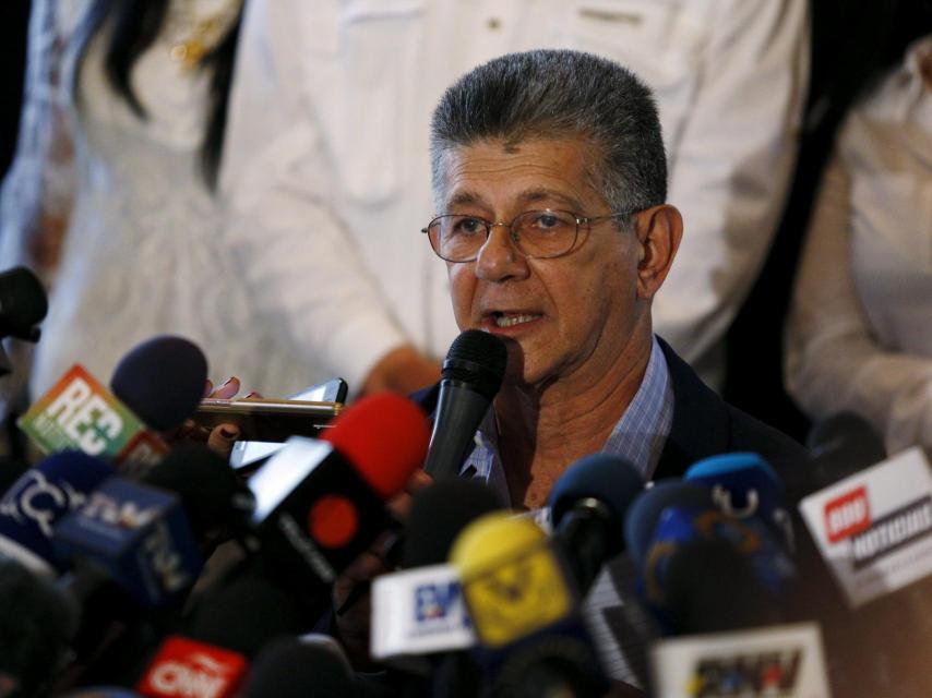 Henry Ramos Allup, presidente de la Asamblea Nacional.