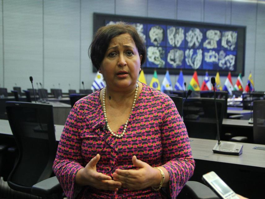 Tibisay Lucena, presidenta del CNE.