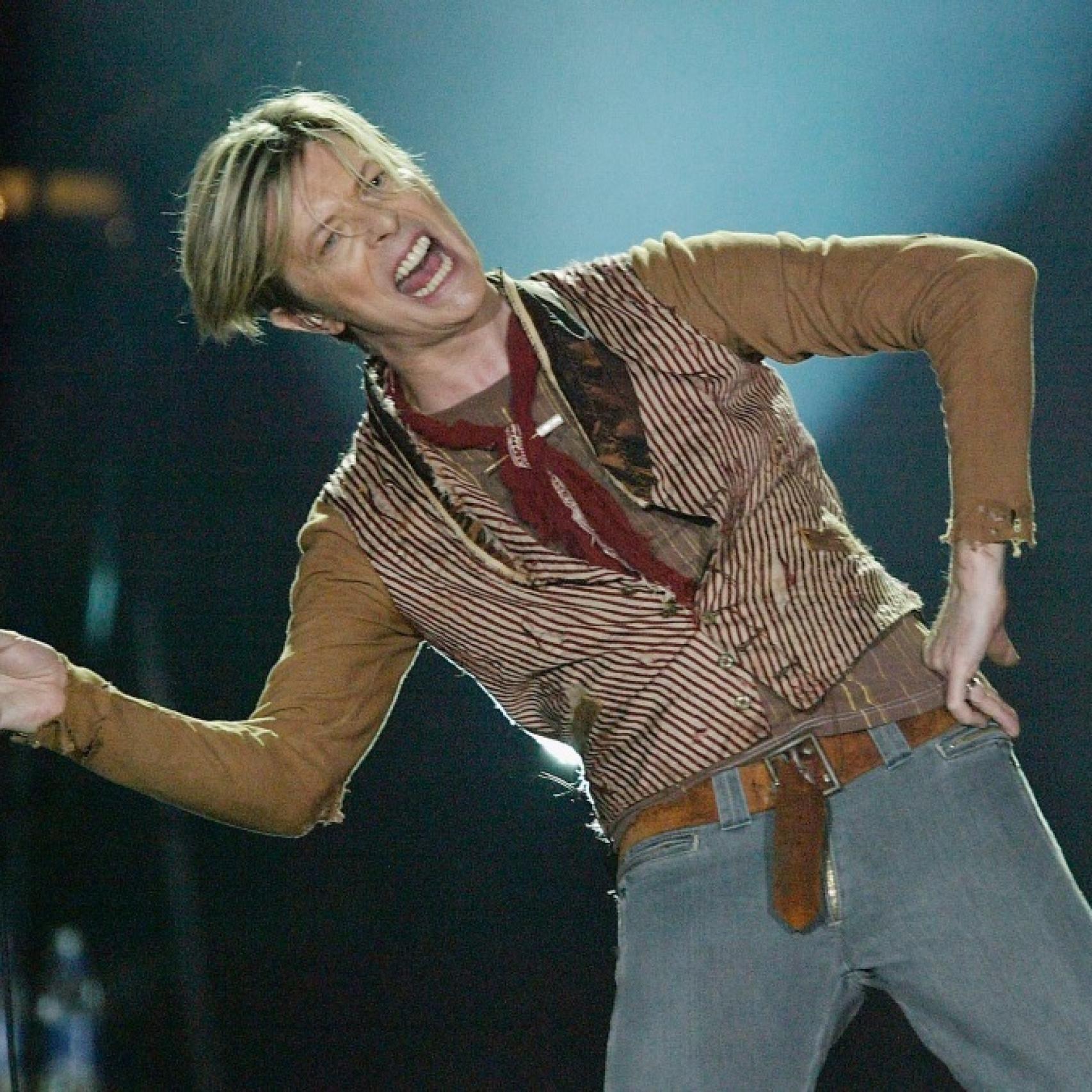 El cantante en Manchester, en 2003.