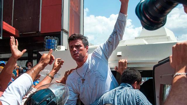 Leopoldo López, líder de Voluntad Popular.
