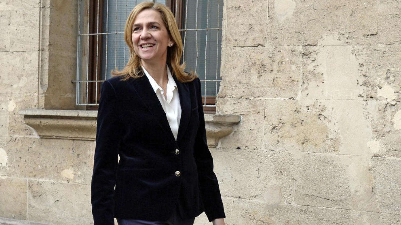 Doña Cristina la primera vez que fue a declarar