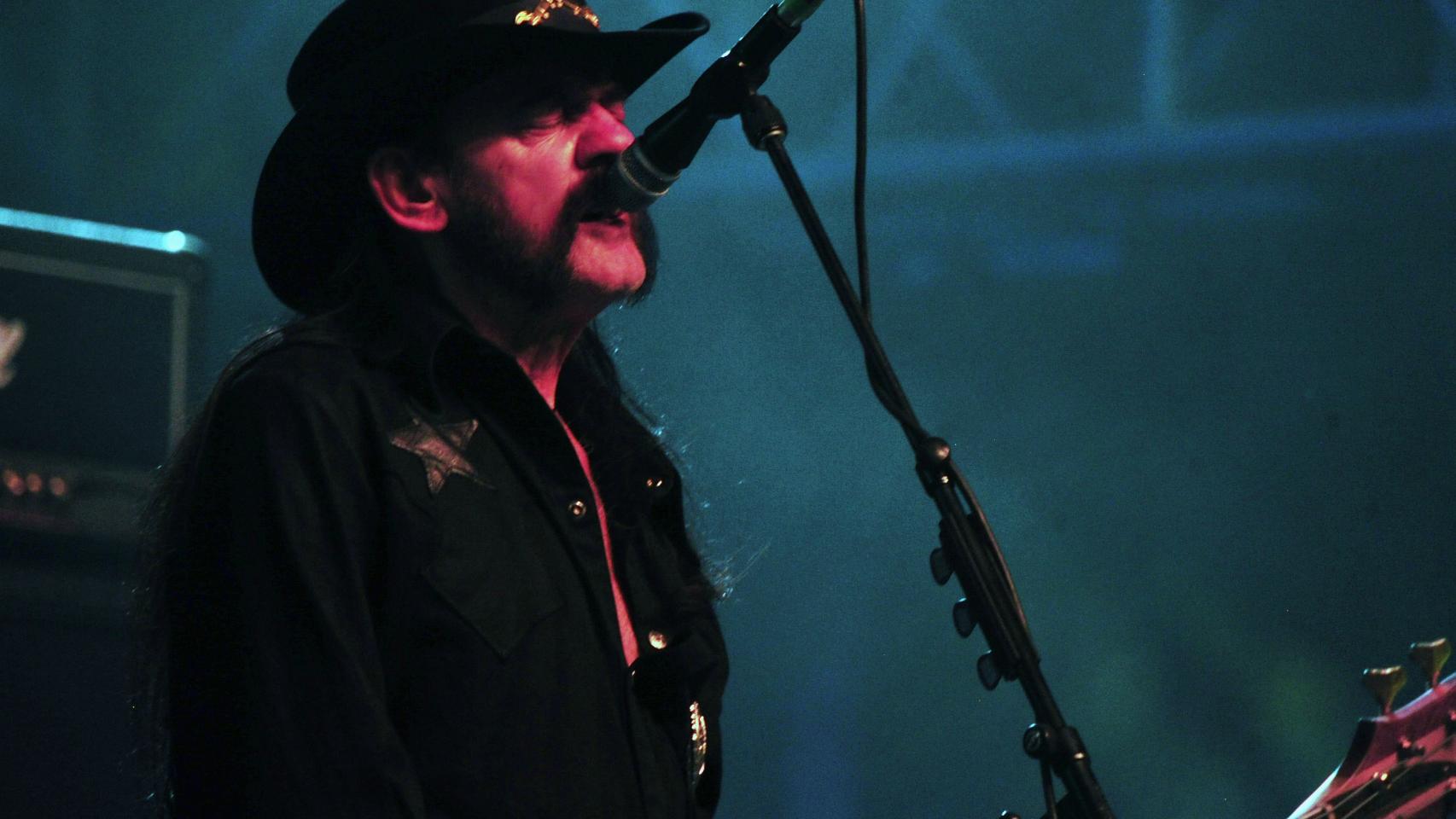 El cantante y cabeza del grupo Mötorhead. Getty Images