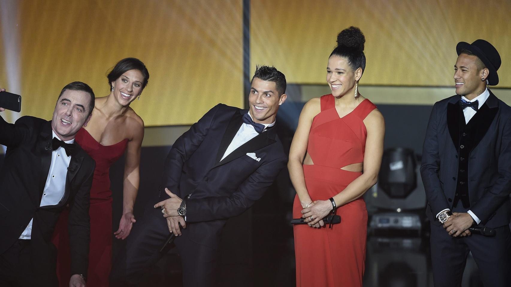 Los y las nominadas al Balón de Oro masculino y femenino.