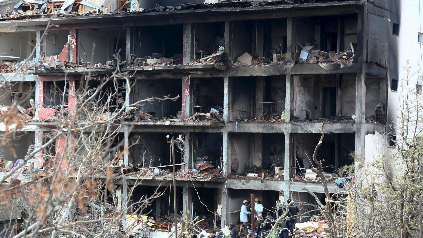 Imagen tomada de un vídeo tras el atentado en el sureste de Turquía