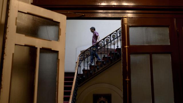 Ferreiro, en el ayuntamiento coruñés.