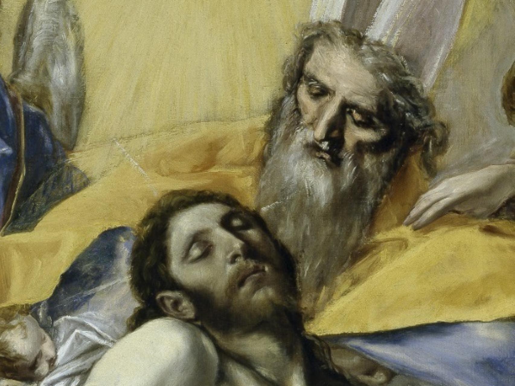 La trinidad visible, del Museo del Prado.