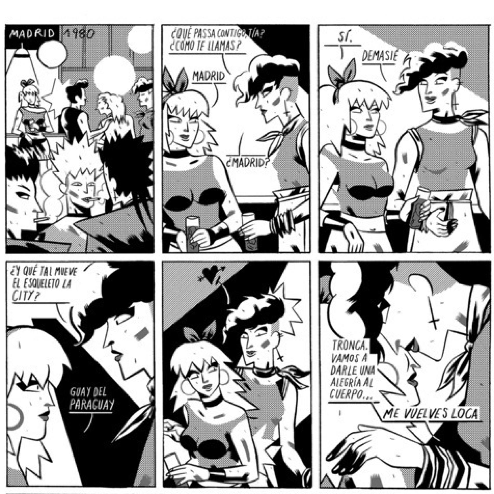 Una de las páginas de Carla Berrocal.