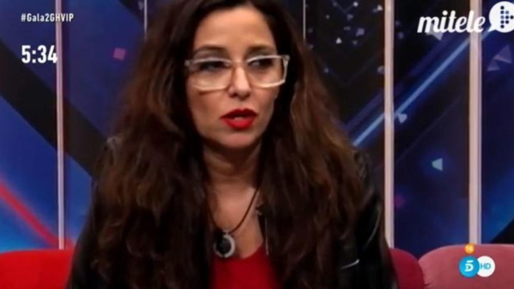 Carmen López en la casa de GH VIP