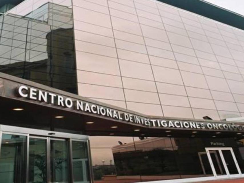 Fachada del CNIO, en Madrid.