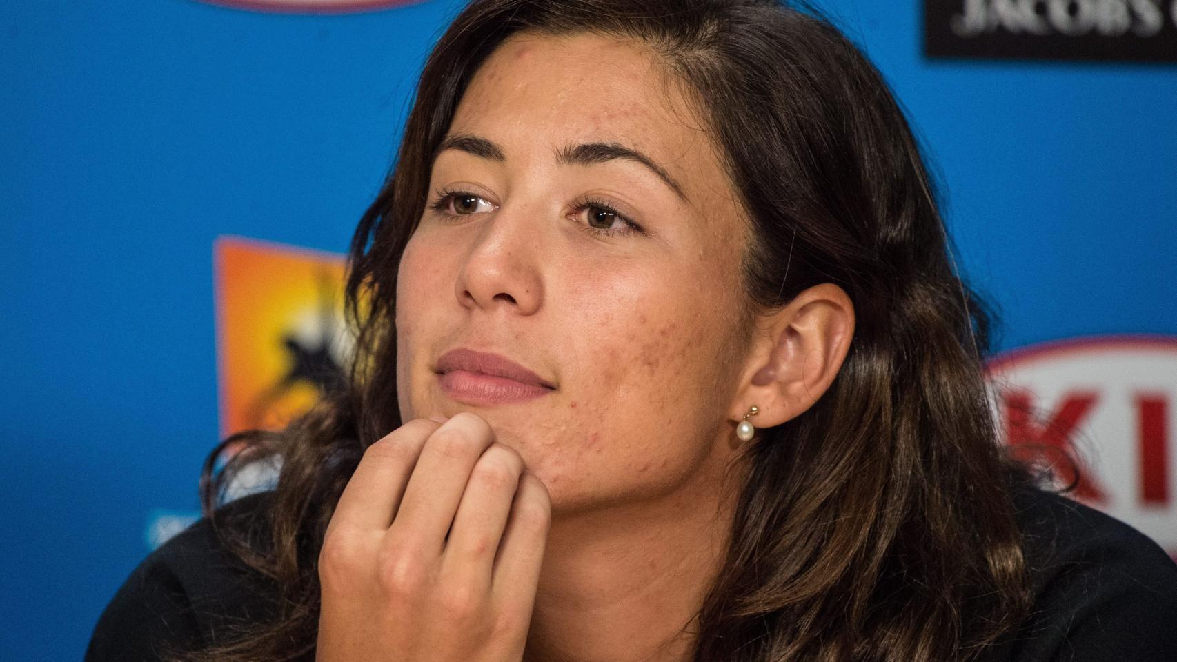 Garbiñe Muruguruza en rueda de prensa