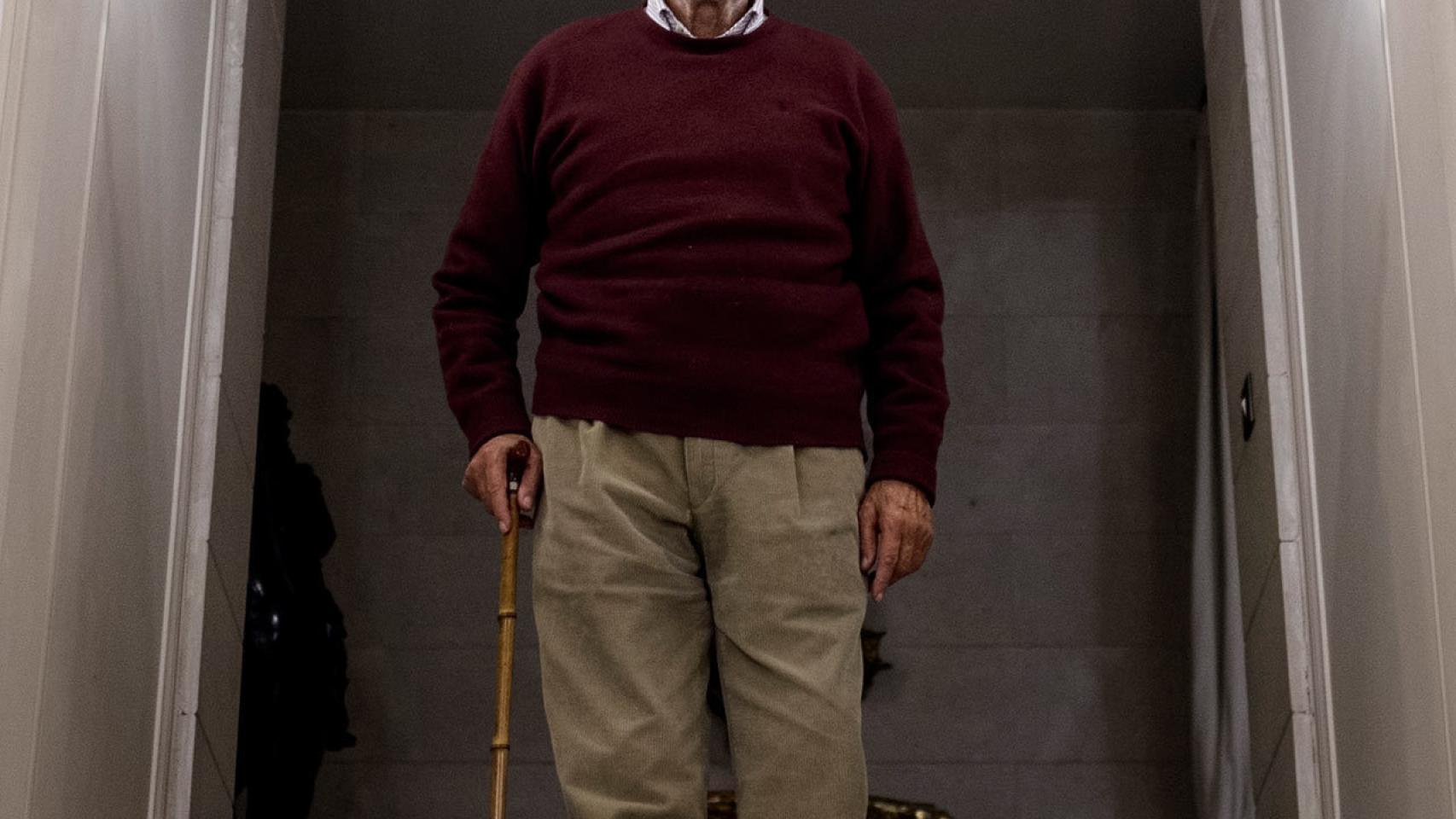 Antonio García-Trevijano en su última entrevista con EL ESPAÑOL.