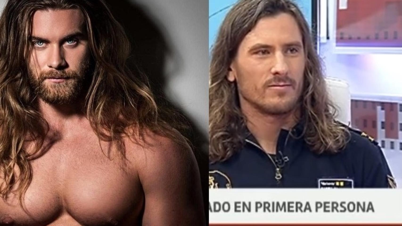 Brock O´Hurn, estrella de Instagram y Manuel García, rescatador en salvamento de Galicia